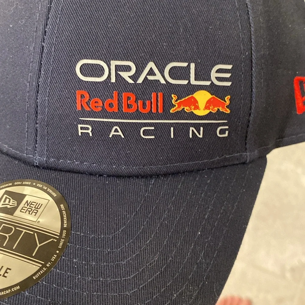 New Era Oracle Red Bull Racing Navy Blue Adjustable 9FORTY Cap